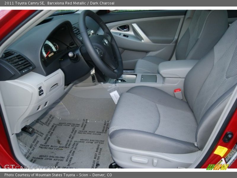 Barcelona Red Metallic / Dark Charcoal 2011 Toyota Camry SE
