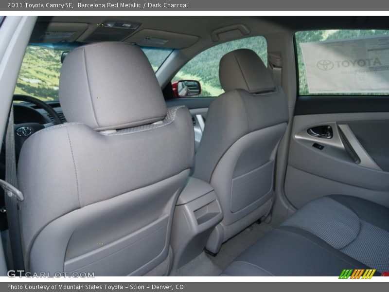Barcelona Red Metallic / Dark Charcoal 2011 Toyota Camry SE