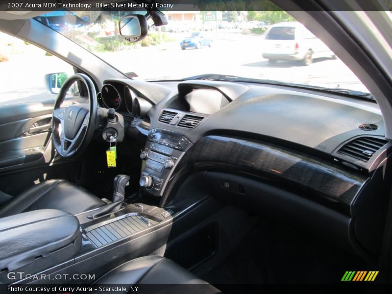 Billet Silver Metallic / Ebony 2007 Acura MDX Technology