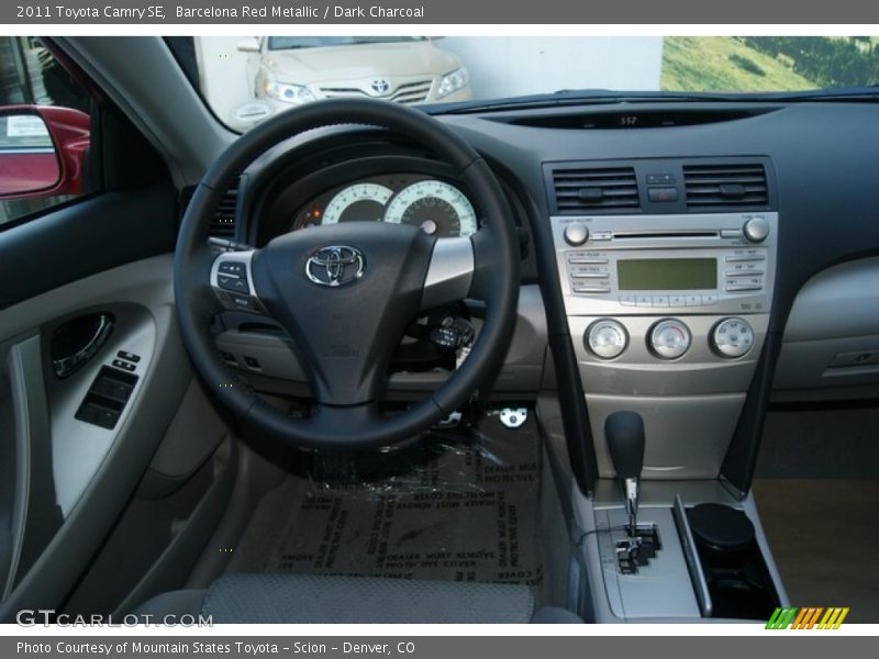 Barcelona Red Metallic / Dark Charcoal 2011 Toyota Camry SE