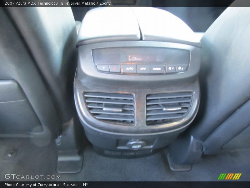 Billet Silver Metallic / Ebony 2007 Acura MDX Technology