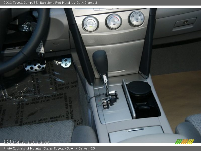 Barcelona Red Metallic / Dark Charcoal 2011 Toyota Camry SE