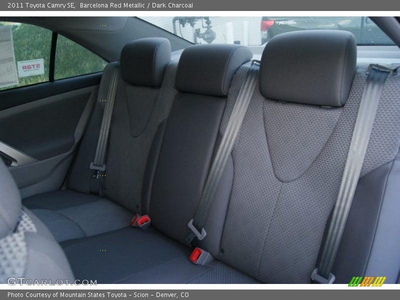 Barcelona Red Metallic / Dark Charcoal 2011 Toyota Camry SE