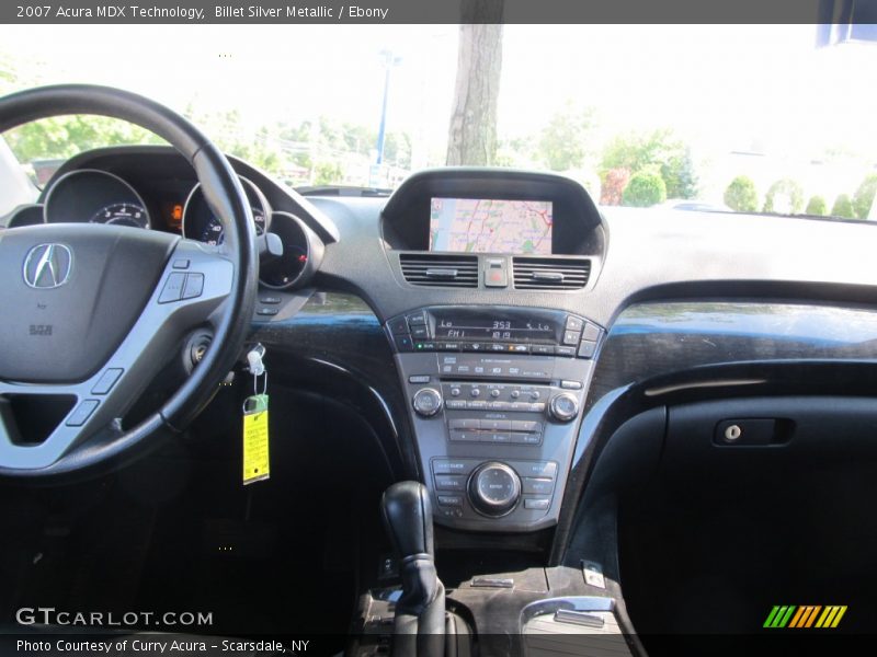 Billet Silver Metallic / Ebony 2007 Acura MDX Technology