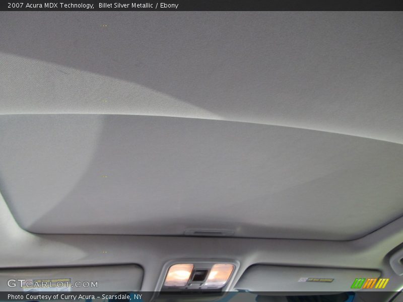 Billet Silver Metallic / Ebony 2007 Acura MDX Technology