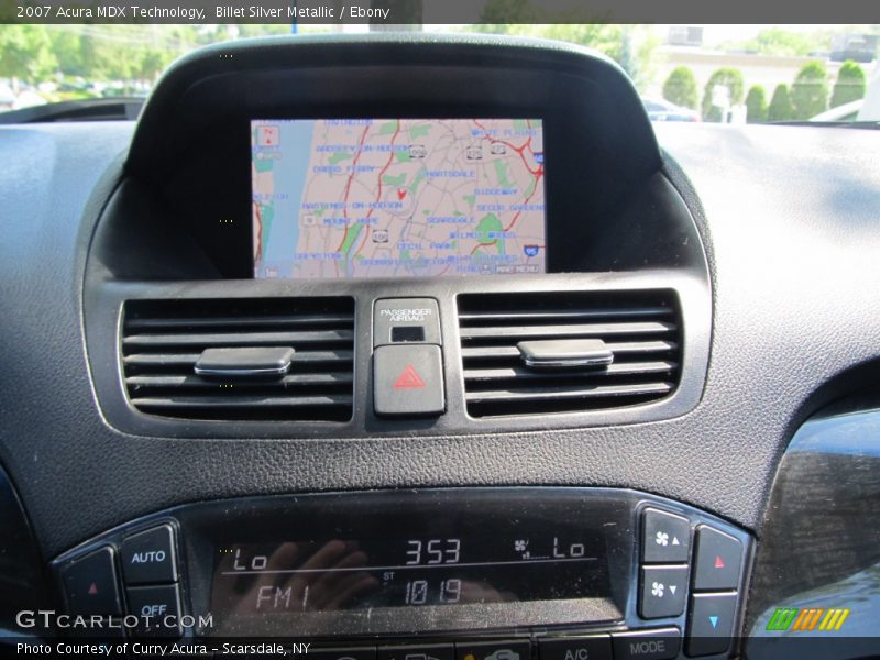 Billet Silver Metallic / Ebony 2007 Acura MDX Technology