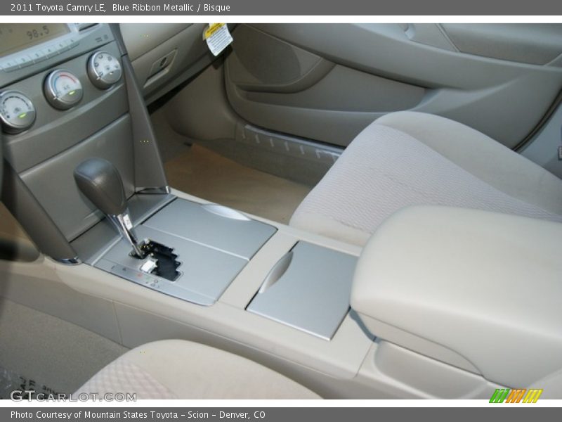 Blue Ribbon Metallic / Bisque 2011 Toyota Camry LE