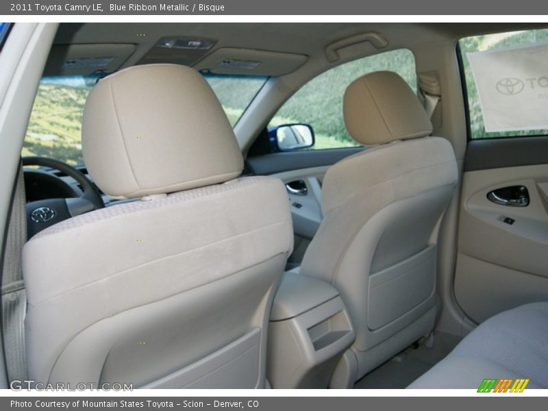 Blue Ribbon Metallic / Bisque 2011 Toyota Camry LE