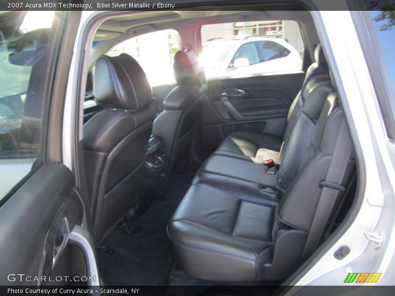 Billet Silver Metallic / Ebony 2007 Acura MDX Technology