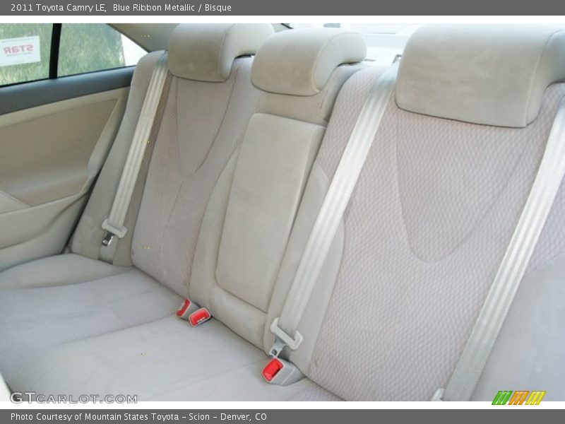 Blue Ribbon Metallic / Bisque 2011 Toyota Camry LE
