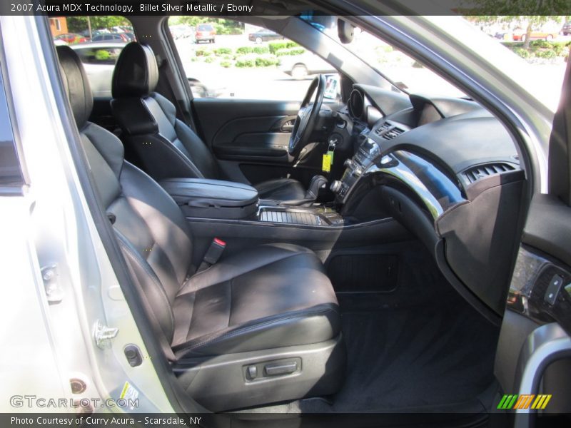 Billet Silver Metallic / Ebony 2007 Acura MDX Technology