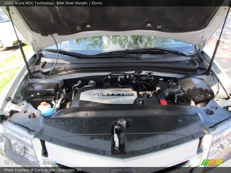 Billet Silver Metallic / Ebony 2007 Acura MDX Technology