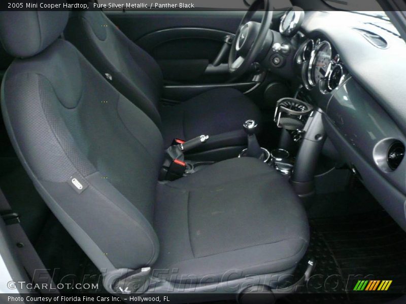 Pure Silver Metallic / Panther Black 2005 Mini Cooper Hardtop