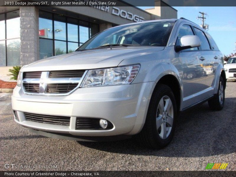 Bright Silver Metallic / Dark Slate Gray 2010 Dodge Journey SXT