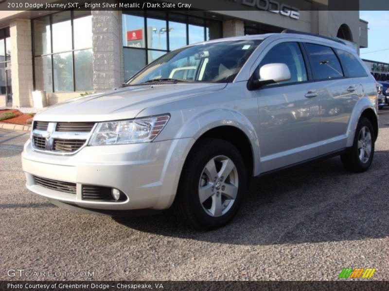 Bright Silver Metallic / Dark Slate Gray 2010 Dodge Journey SXT