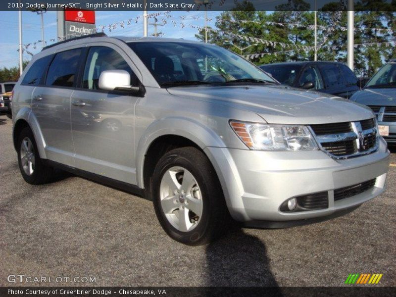 Bright Silver Metallic / Dark Slate Gray 2010 Dodge Journey SXT