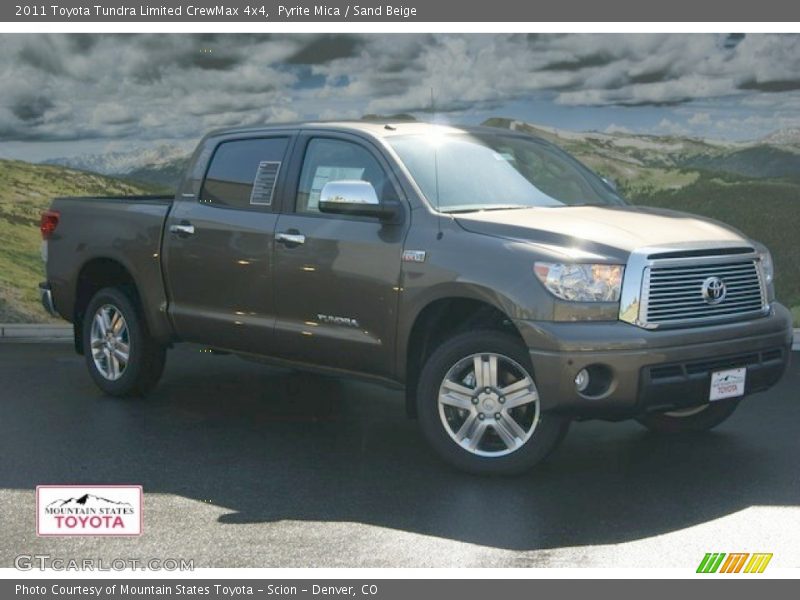 Pyrite Mica / Sand Beige 2011 Toyota Tundra Limited CrewMax 4x4