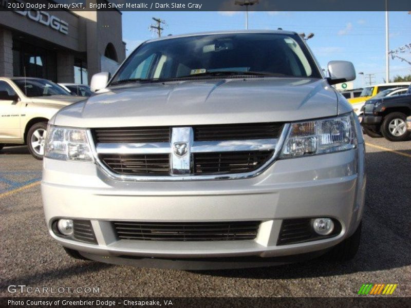 Bright Silver Metallic / Dark Slate Gray 2010 Dodge Journey SXT