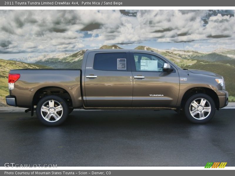 Pyrite Mica / Sand Beige 2011 Toyota Tundra Limited CrewMax 4x4