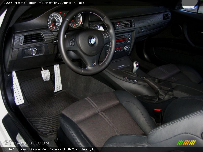  2009 M3 Coupe Anthracite/Black Interior
