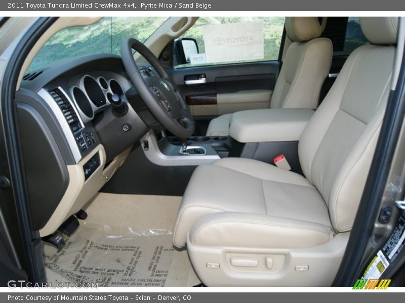 Pyrite Mica / Sand Beige 2011 Toyota Tundra Limited CrewMax 4x4