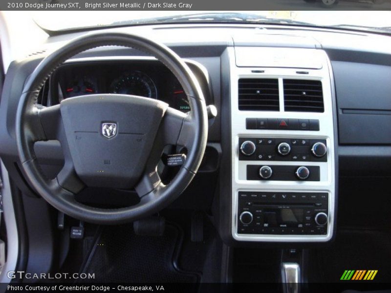 Bright Silver Metallic / Dark Slate Gray 2010 Dodge Journey SXT