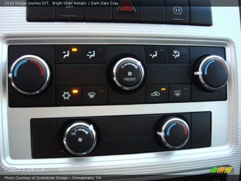 Bright Silver Metallic / Dark Slate Gray 2010 Dodge Journey SXT
