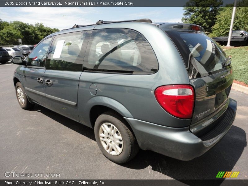 Magnesium Pearl / Medium Slate Gray 2005 Dodge Grand Caravan SE