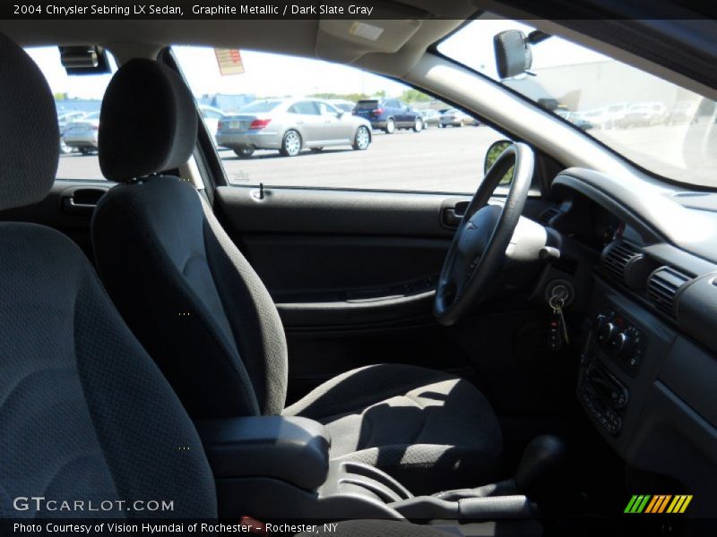 Graphite Metallic / Dark Slate Gray 2004 Chrysler Sebring LX Sedan
