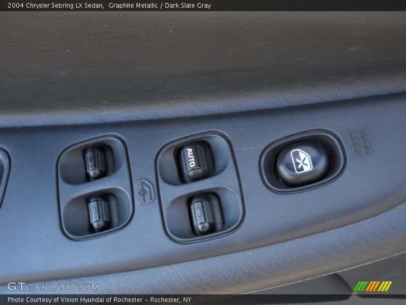 Graphite Metallic / Dark Slate Gray 2004 Chrysler Sebring LX Sedan