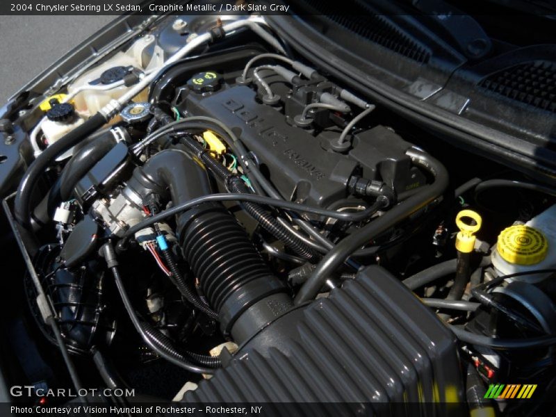 Graphite Metallic / Dark Slate Gray 2004 Chrysler Sebring LX Sedan