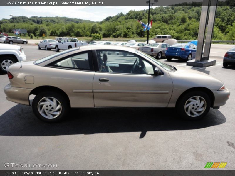  1997 Cavalier Coupe Sandrift Metallic