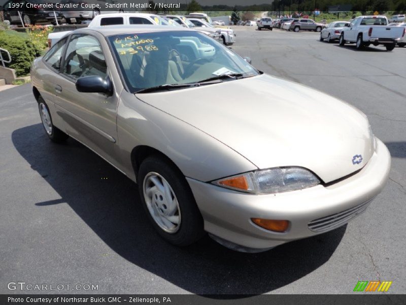 Front 3/4 View of 1997 Cavalier Coupe