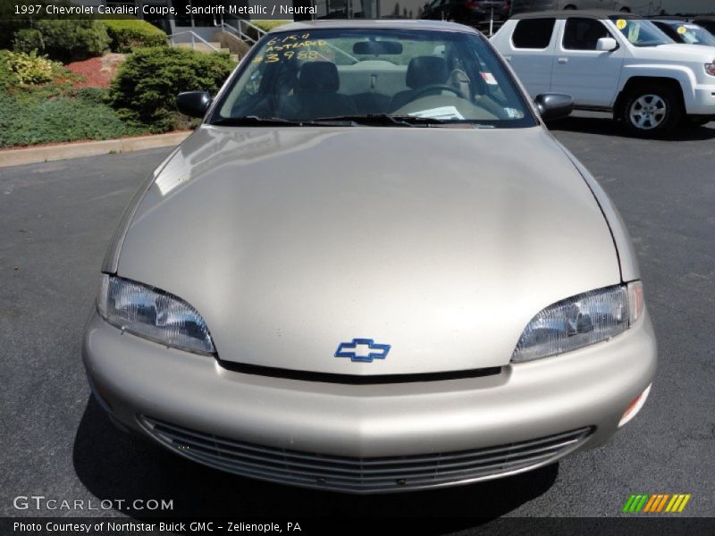 Sandrift Metallic / Neutral 1997 Chevrolet Cavalier Coupe