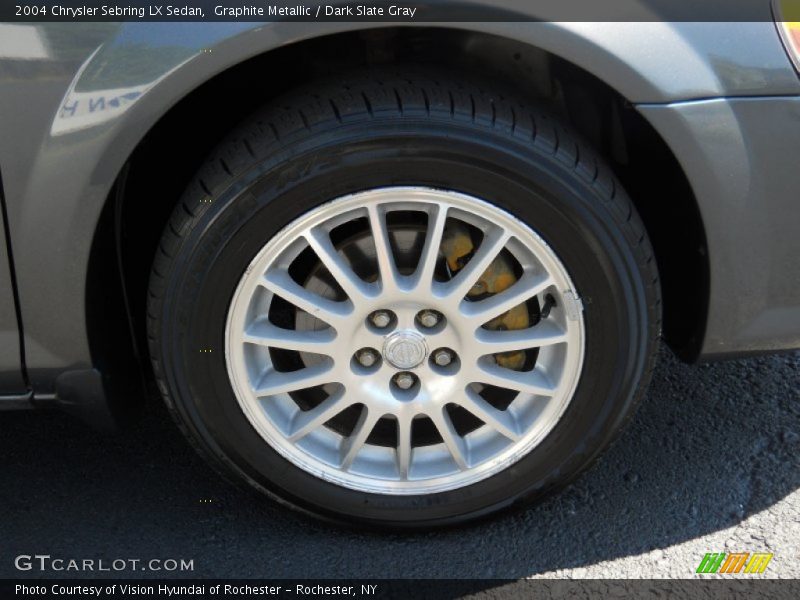 Graphite Metallic / Dark Slate Gray 2004 Chrysler Sebring LX Sedan