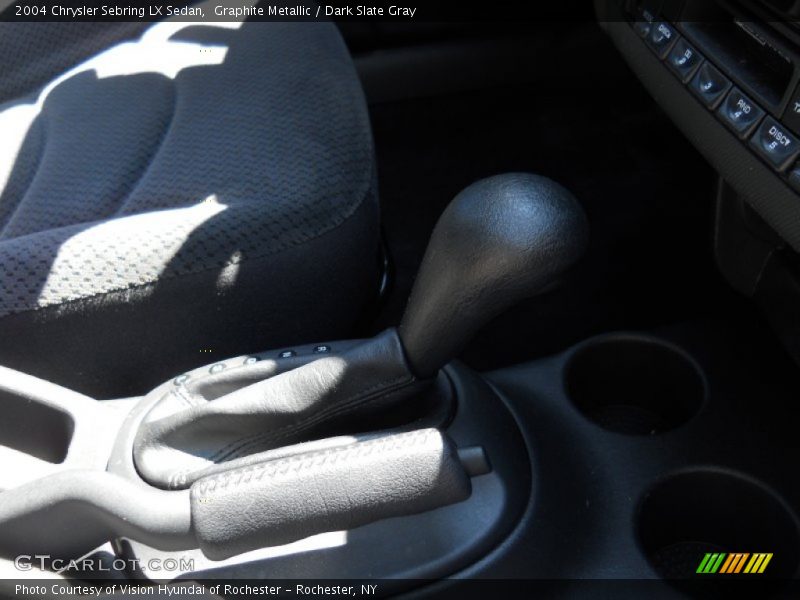 Graphite Metallic / Dark Slate Gray 2004 Chrysler Sebring LX Sedan