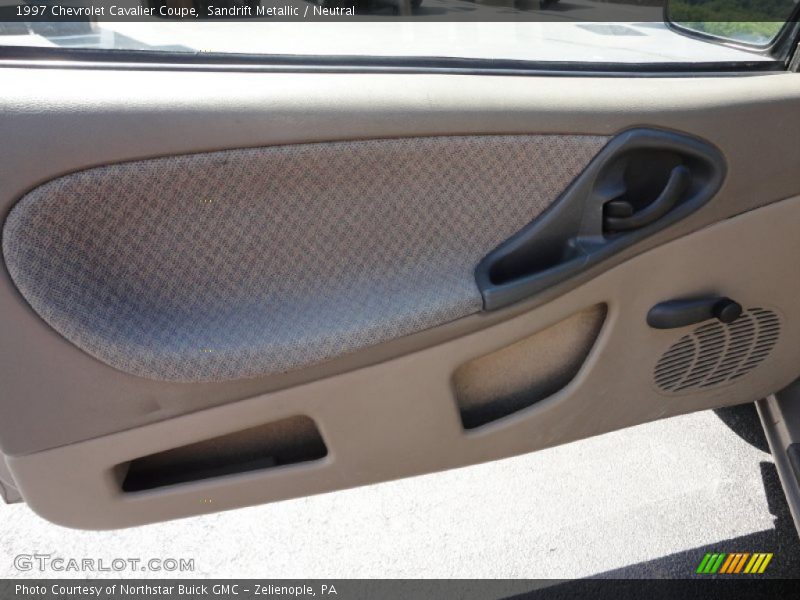Sandrift Metallic / Neutral 1997 Chevrolet Cavalier Coupe