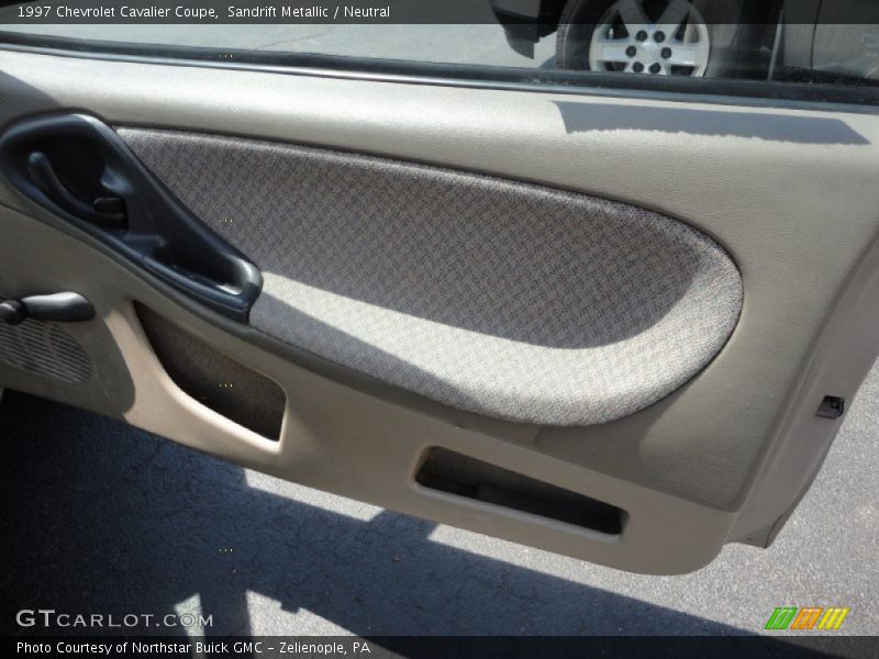 Sandrift Metallic / Neutral 1997 Chevrolet Cavalier Coupe