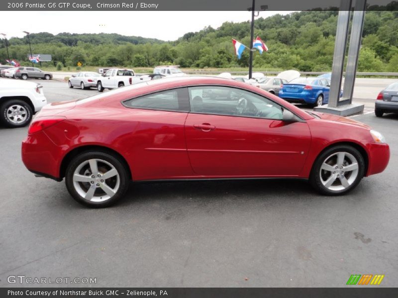 Crimson Red / Ebony 2006 Pontiac G6 GTP Coupe