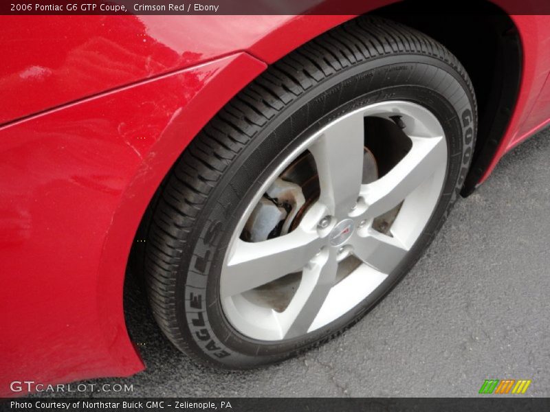 Crimson Red / Ebony 2006 Pontiac G6 GTP Coupe