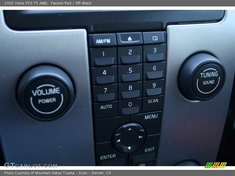 Controls of 2005 V50 T5 AWD