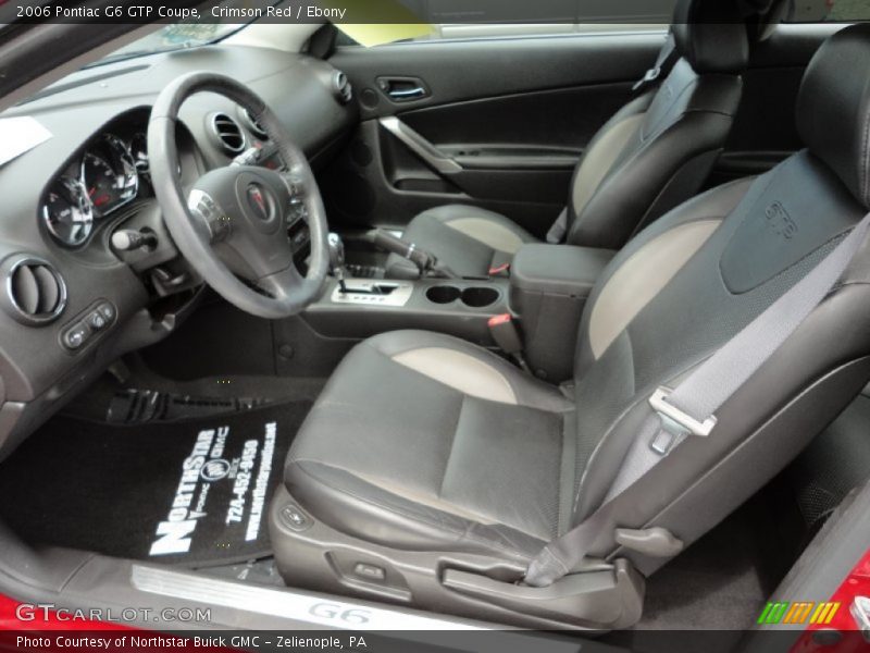 Crimson Red / Ebony 2006 Pontiac G6 GTP Coupe