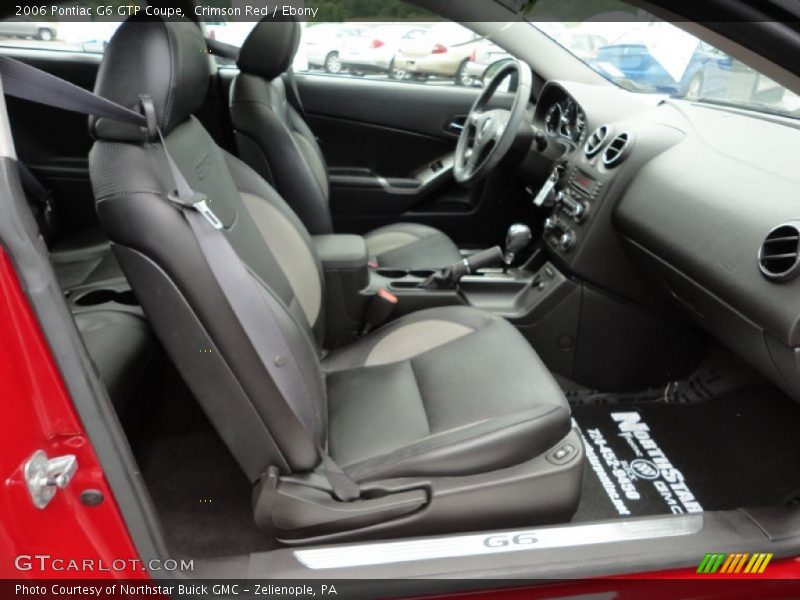 Crimson Red / Ebony 2006 Pontiac G6 GTP Coupe