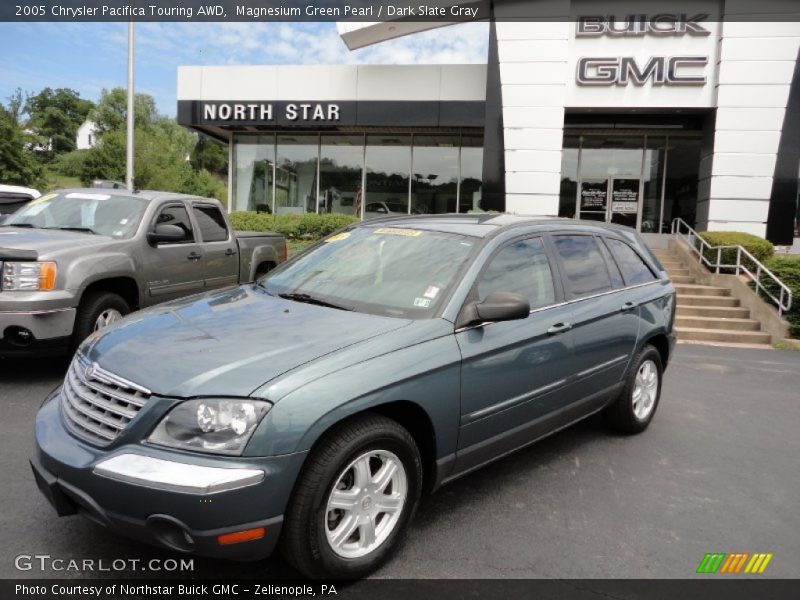 Magnesium Green Pearl / Dark Slate Gray 2005 Chrysler Pacifica Touring AWD