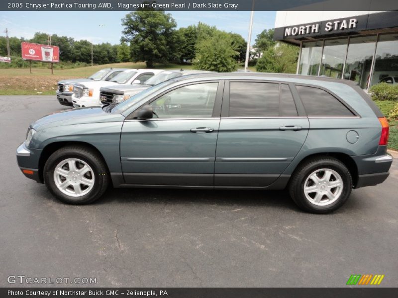 Magnesium Green Pearl / Dark Slate Gray 2005 Chrysler Pacifica Touring AWD