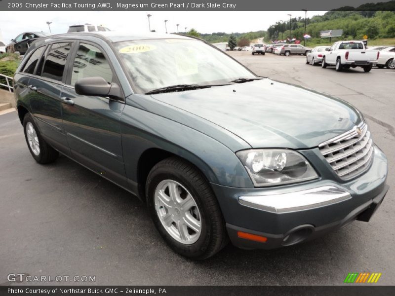 Magnesium Green Pearl / Dark Slate Gray 2005 Chrysler Pacifica Touring AWD