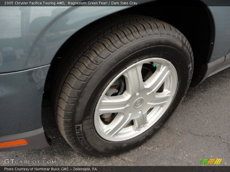 Magnesium Green Pearl / Dark Slate Gray 2005 Chrysler Pacifica Touring AWD