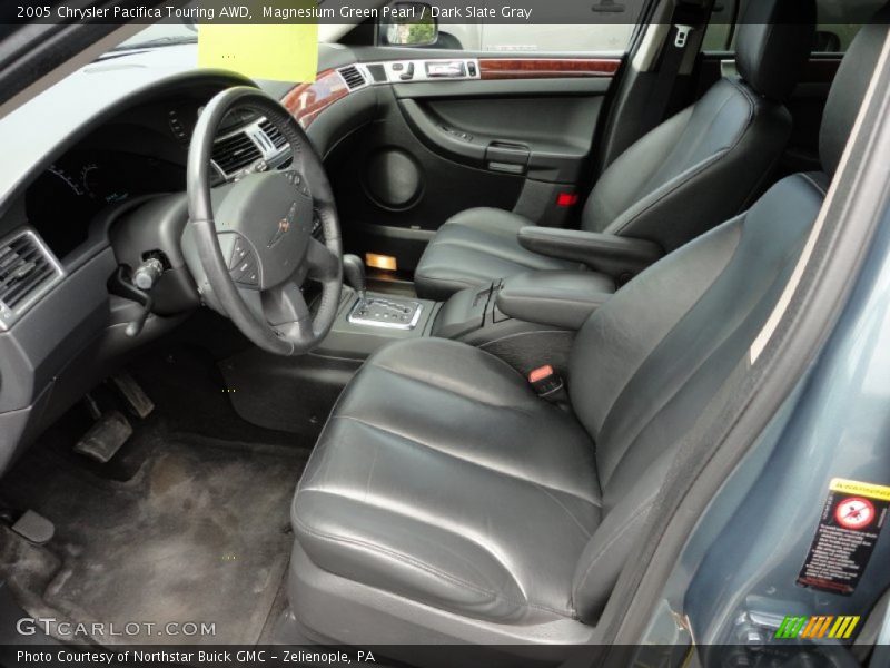 Magnesium Green Pearl / Dark Slate Gray 2005 Chrysler Pacifica Touring AWD