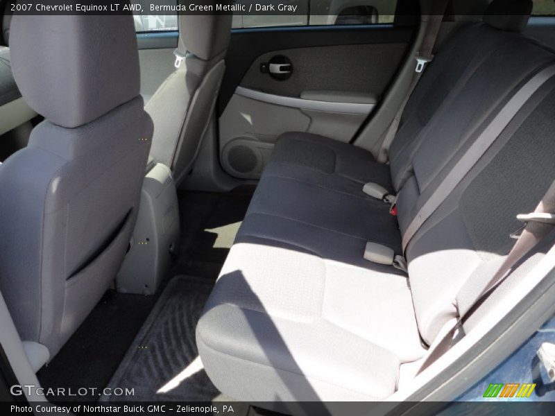 Bermuda Green Metallic / Dark Gray 2007 Chevrolet Equinox LT AWD