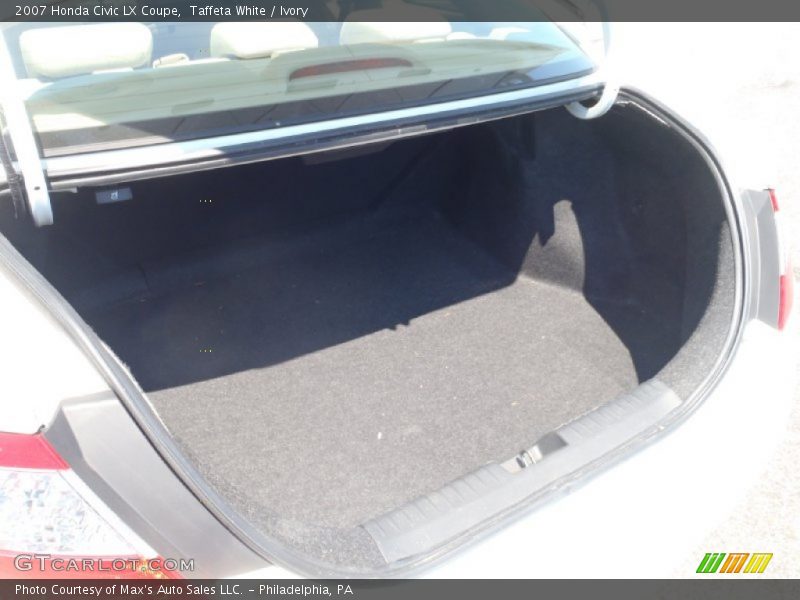 Taffeta White / Ivory 2007 Honda Civic LX Coupe